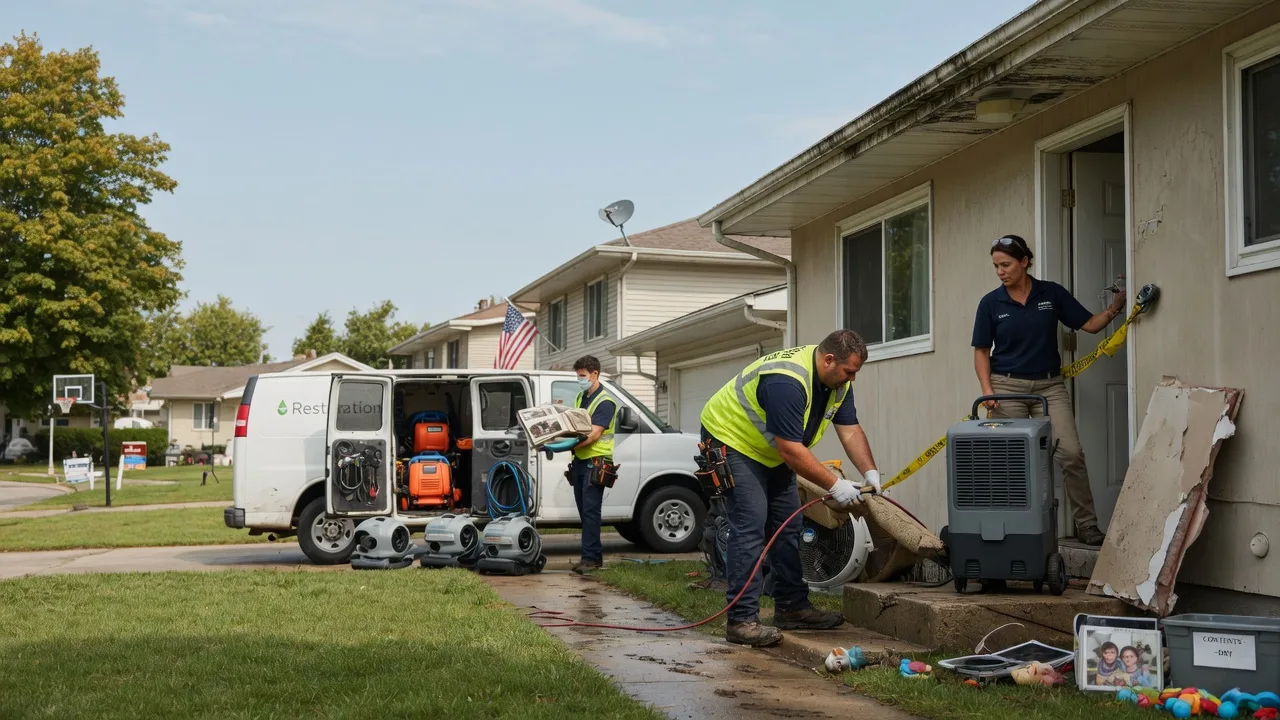 Water Damage Restoration in Berclair, TX near me